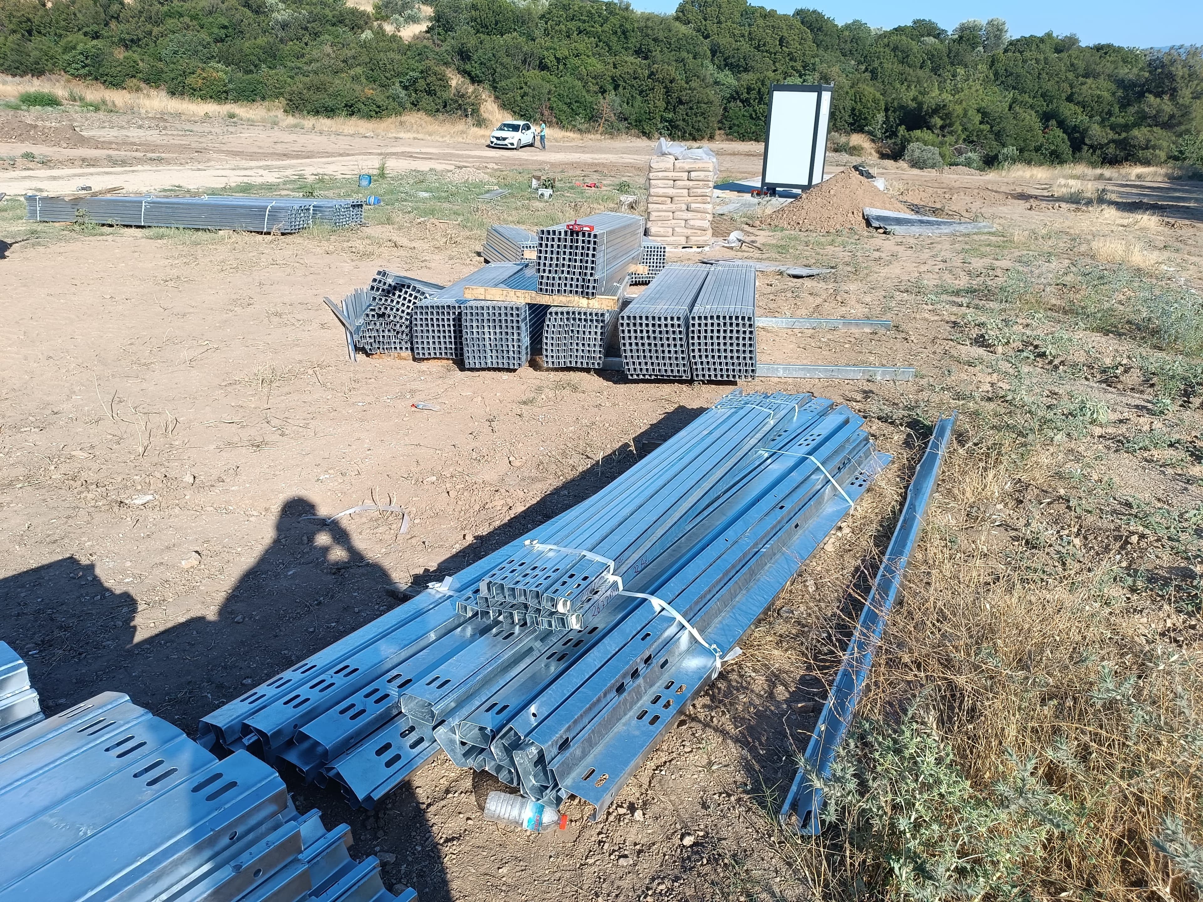 Manisa 1,5 MWp Arazi GES Projesi (Yapım Aşamasında)