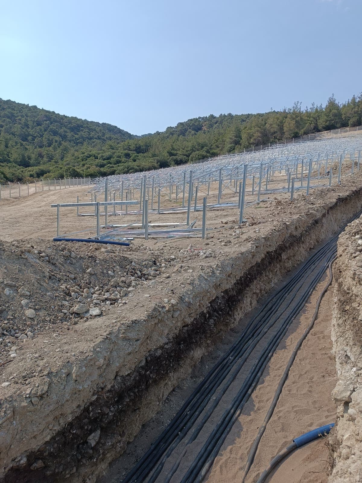 Manisa 1,5 MWp Arazi GES Projesi (Yapım Aşamasında) - 11