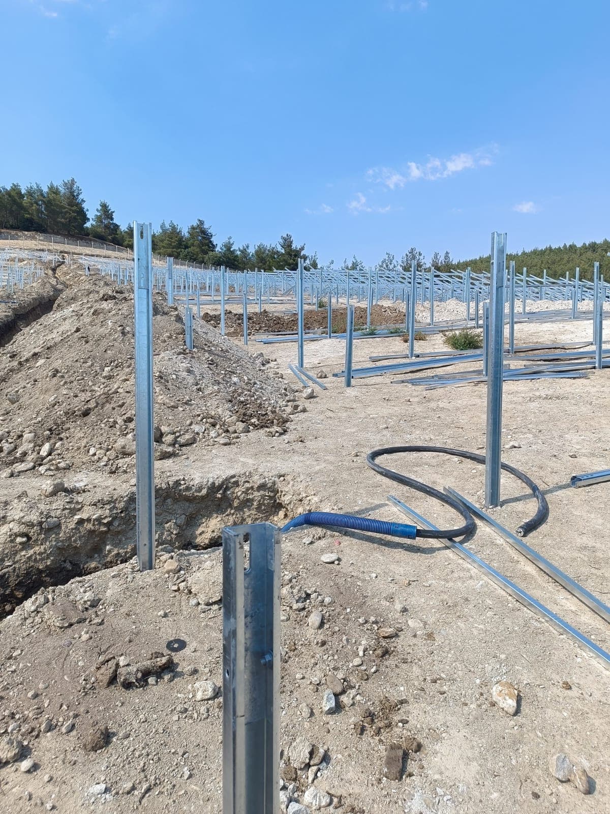 Manisa 1,5 MWp Arazi GES Projesi (Yapım Aşamasında) - 12