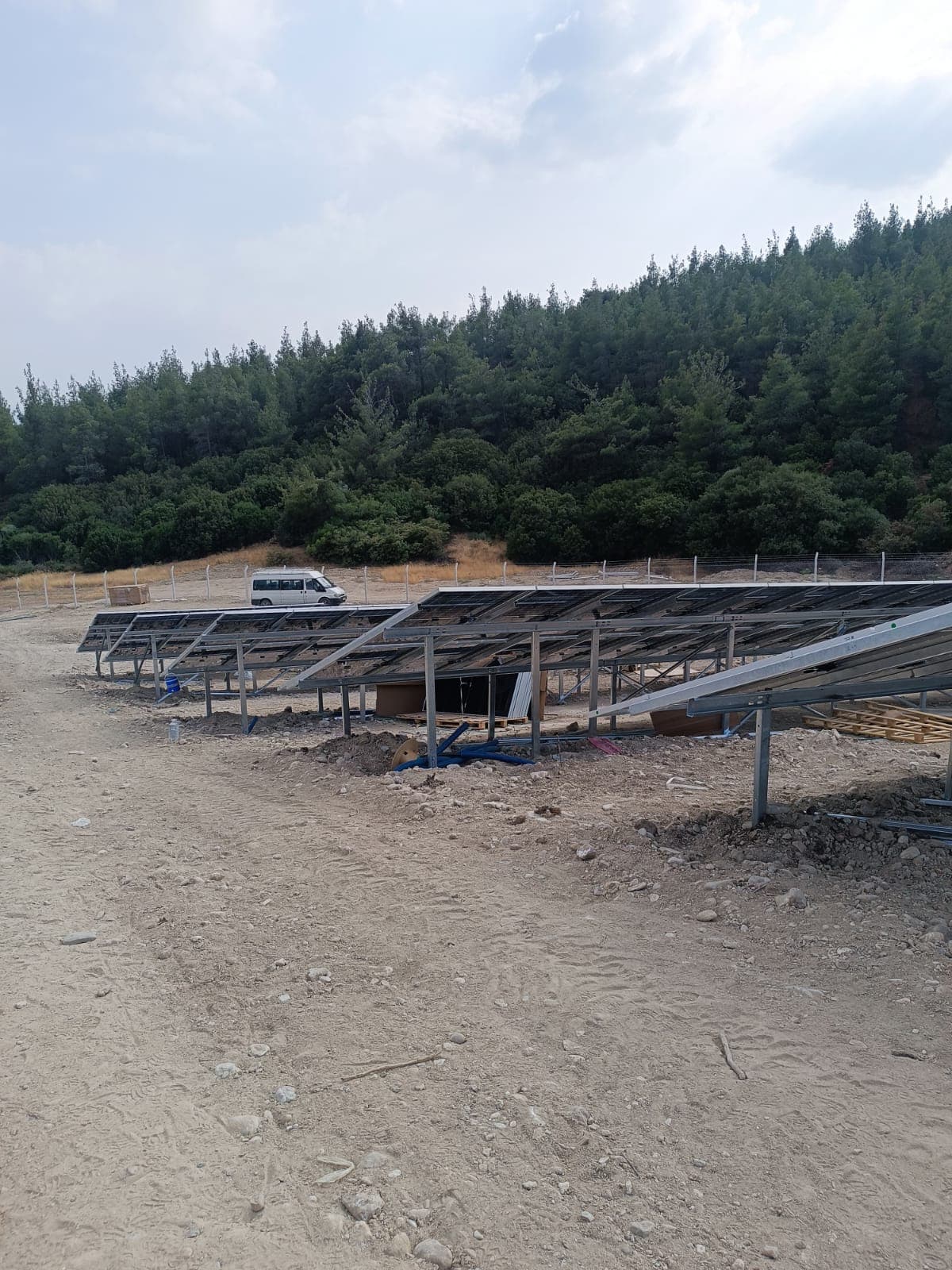 Manisa 1,5 MWp Arazi GES Projesi (Yapım Aşamasında) - 16