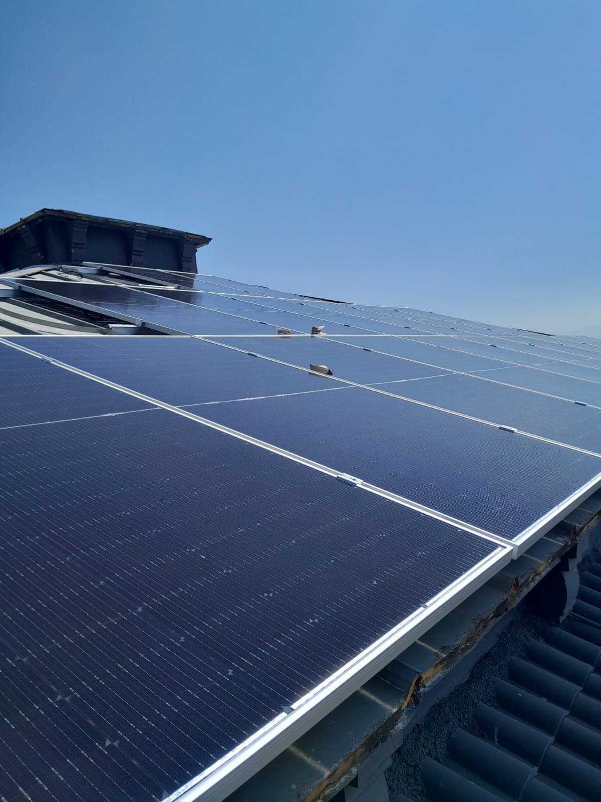 Denizli 130 KWp Çatı GES Projesi (Yapım Aşamasında)